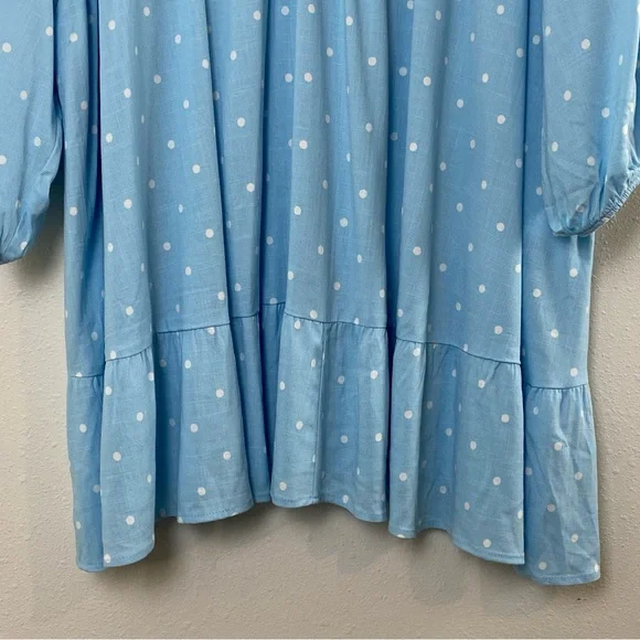 Torrid Lenny Long Sleeve Voluminous Skater Dress - 4 - Picture 4 of 16